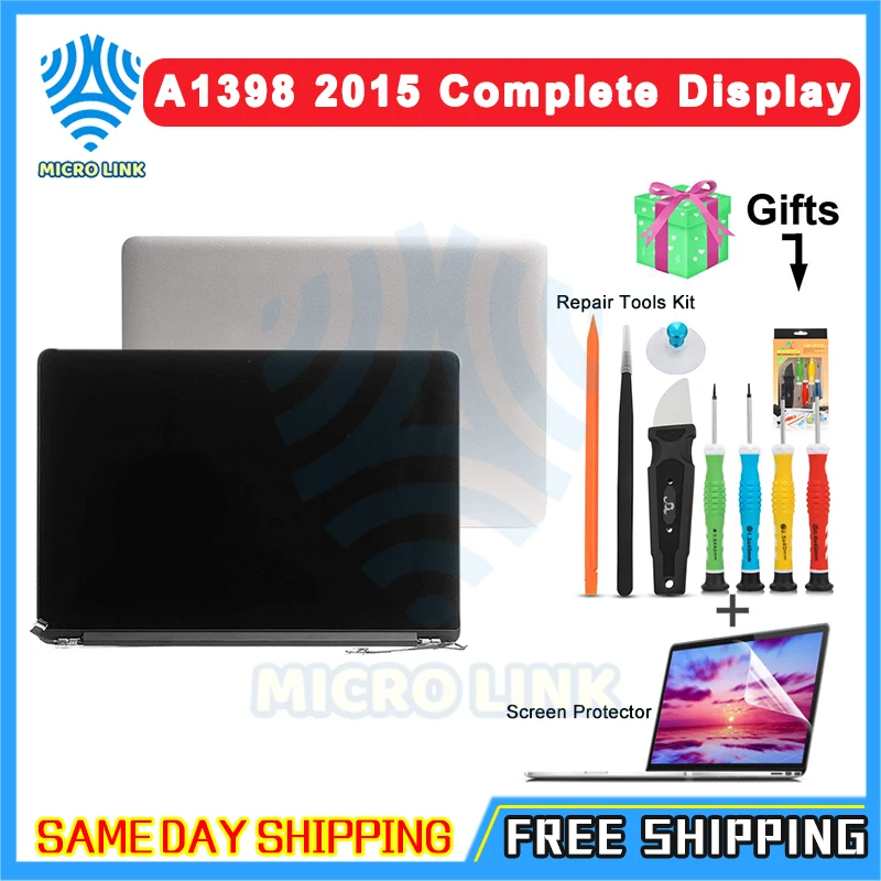 Новый Для Macbook Pro 15 дюймов Retina A1398 сборка ЖК-экрана MJLQ2 MJLT2 конец 2015 года 661-02532