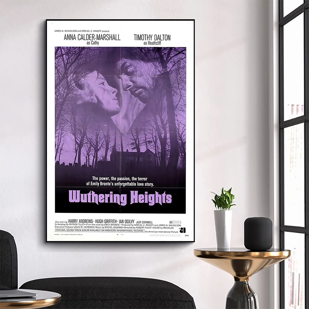 

WM3233 Wuthering Heights Classic Movie HD Silk Fabric Poster Art Decor Indoor Painting Gift