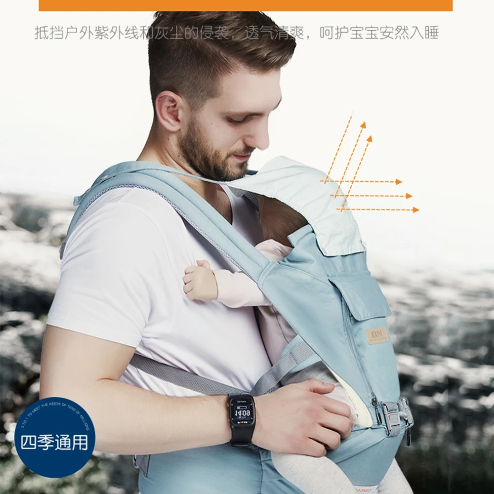 Эргономичный передний набедренный ремень для новорожденных младенец ребенок Простыня для новорождённого одеяло кенгуру переноски для ребенка путешествия 0-18