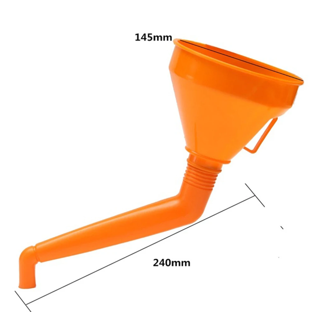 Universal Plastic Car Motorcycle Refuel Gasoline Engine Oil Funnel with Filter