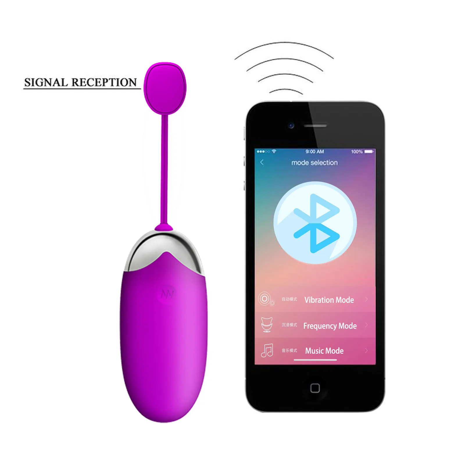 Yema Bluetooth Wireless Vibrator Sex Toys For Woman App Remote Control Jump Egg Usb Rechargable