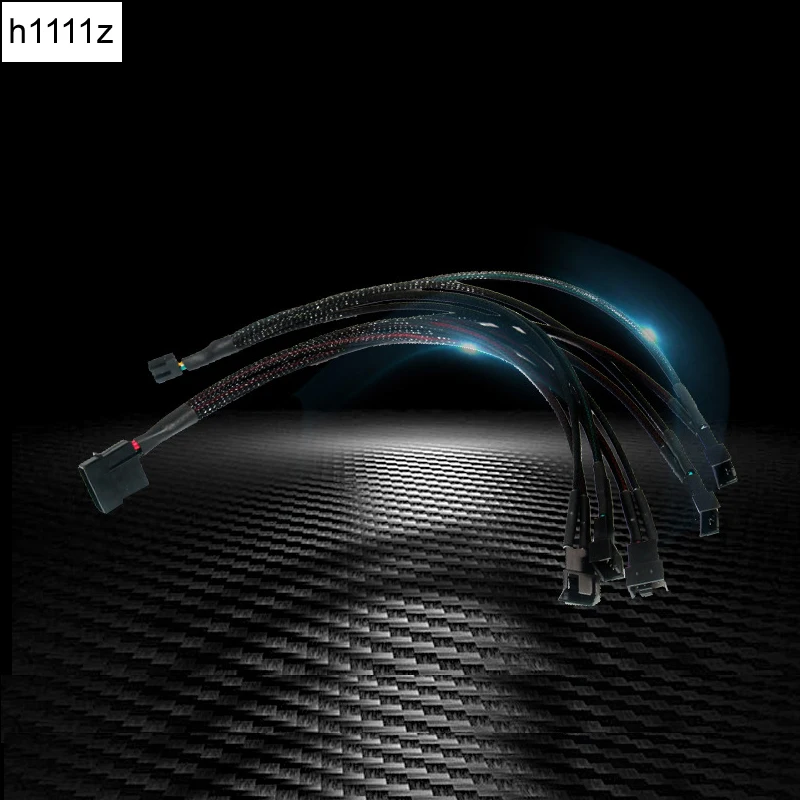 30cm Fan Cable Fan Splitter Molex to 5 Way 3Pin 4Pin PWM Fan Adapter for HDD Optical Drive Computer Case Mining Cooling Fans NEW 30cm Fan Cable Fan Splitter Molex to 5 Way 3Pin 4Pin PWM Fan Adapter for HDD Optical Drive Computer Case Mining Cooling Fans NEW