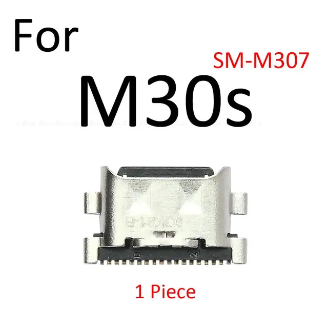 Type-C USB Jack Connector Socket For Samsung Galaxy M10 M20 M30