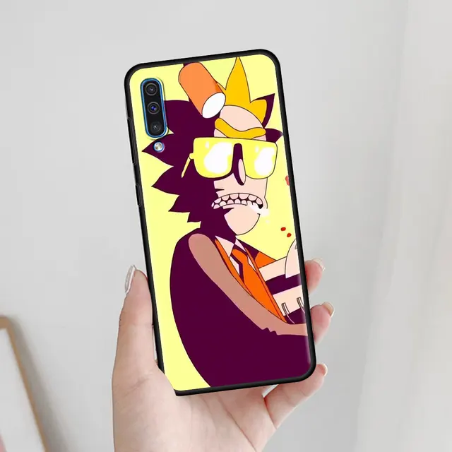 Hot Sale Cover For Samsung Galaxy A51 A71 A21s A70 A50 A40 A20e A12 A10 Phone Case A72 A52 5G A41 A31 Shells Ricks Cute Mortys B10