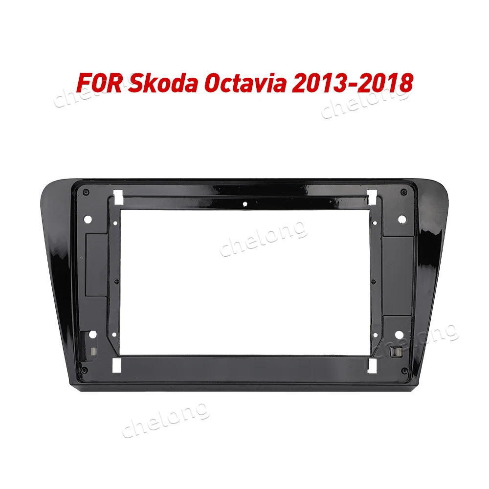 Рамка для приборной панели автомобиля 2Din подходит Skoda Octavia 2013-2018 комплект