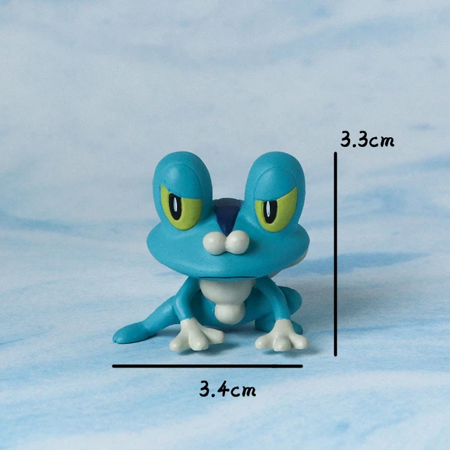 Pokemon figura de ação tipo água e tipo escuro greninja froakie
