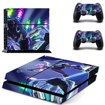 

Punk Style Style Decal Skin Sticker for PS4 Playstation 4 Console Protection Film + 2Pcs Controllers Protective Cover DPTM2413