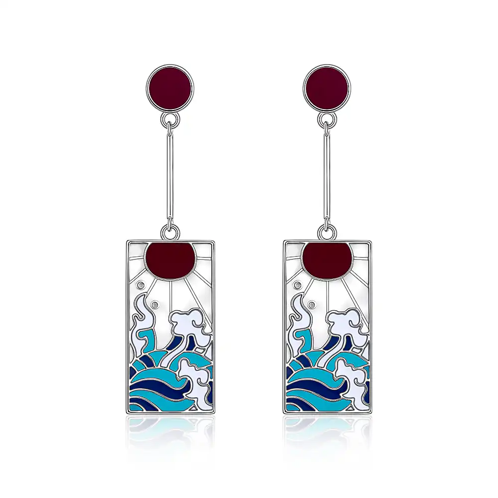 Tanjiro Earrings Aliexpress 2025