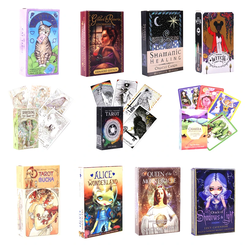 The Wild Unknown Cards Deck Full English Tarot Guidance Fate Divination Prophecy Oracle Board Game Playing Card | Спорт и