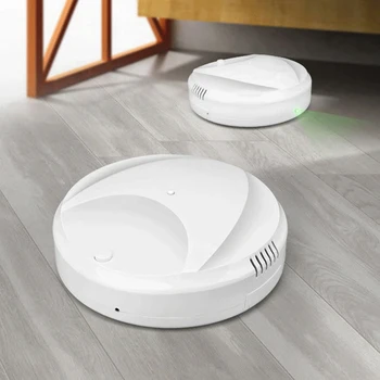 

Household Robot Vacuum Cleaner USB Charging Strong Suction Smart Sensors Automatic Smart Robot Vacuum Floor Cleaning Appliances