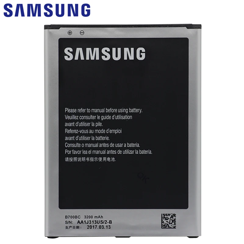 Оригинальный аккумулятор для телефона SAMSUNG B700BC B700BE 3200 мАч Samsung Galaxy Mega 6 3 i9200 i527 i525