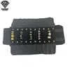 85529-1dc1c1.jpg Sac en rouleau de bijoux, étui de transport Portable, organisateur en velours noir, boîte de rangement multifonctionnelle pour colliers, bagues, boucles d'oreilles, vente en gros