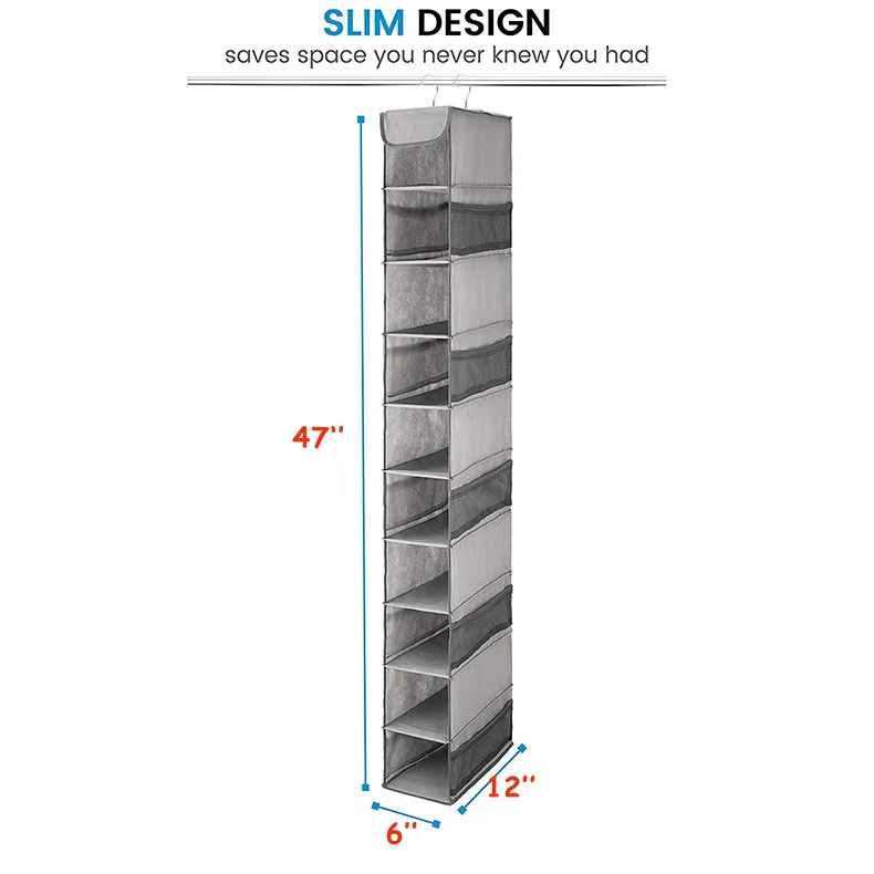 10-Shelf Hanging Shoe Storage Organizer (1)