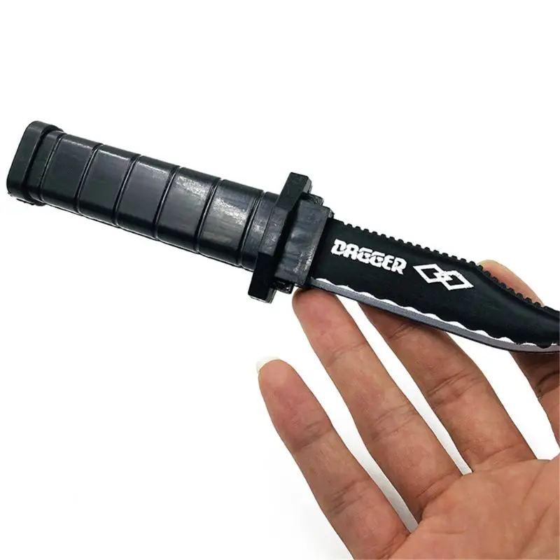 

Safe Retractable Decorative Dagger Knife Gag Joke Surprised Props Prank Props Toy Gun Accessories