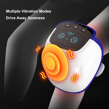 

Knee Massager Infrared Heating Massage High Frequency Vibration Magnetic Effect Knee Pain Relief Therapy Instrument