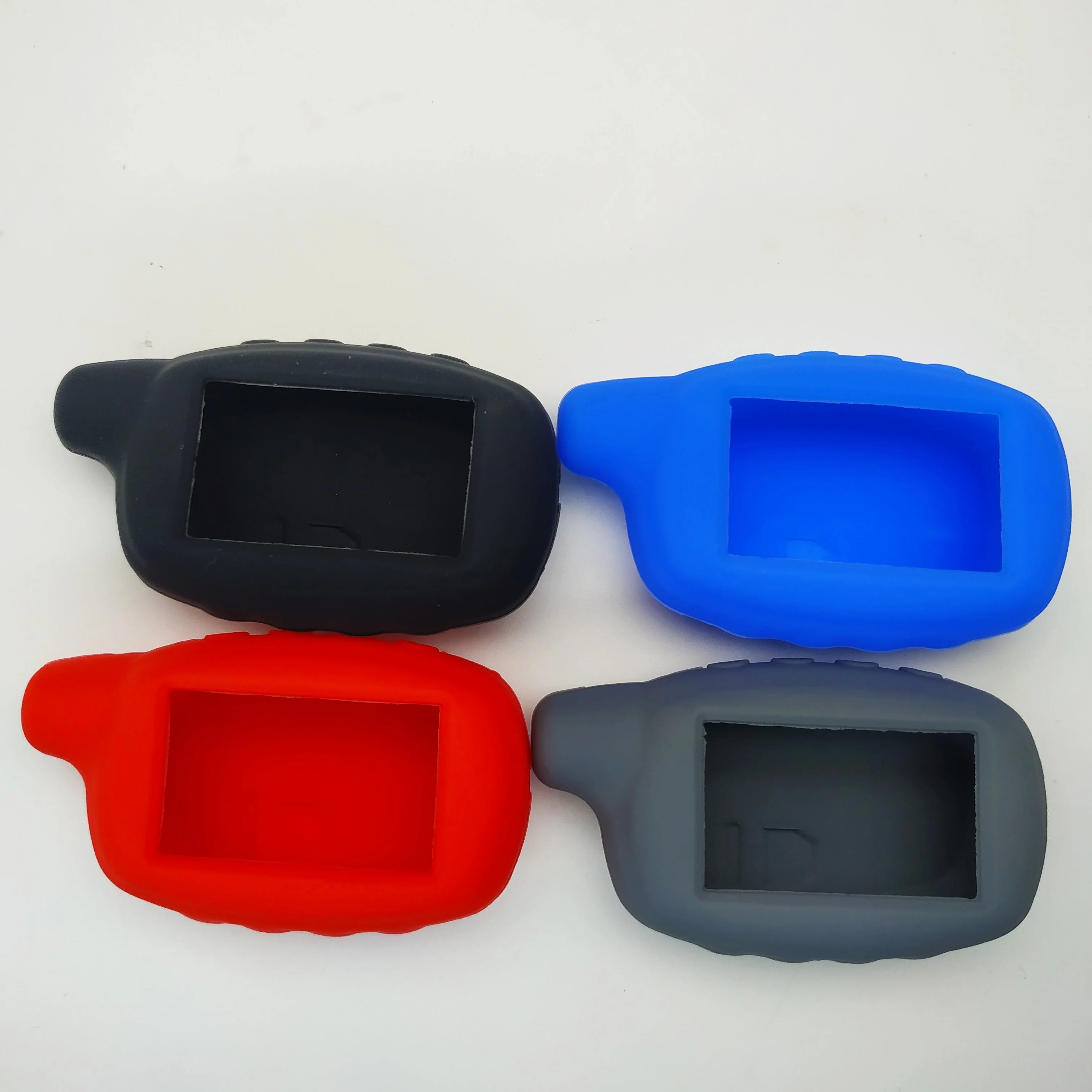 

Silicone Case for CENMAX ST-7A Russian LCD remote control for CENMAX ST 7A LCD keychain car remote 2-way car alarm system