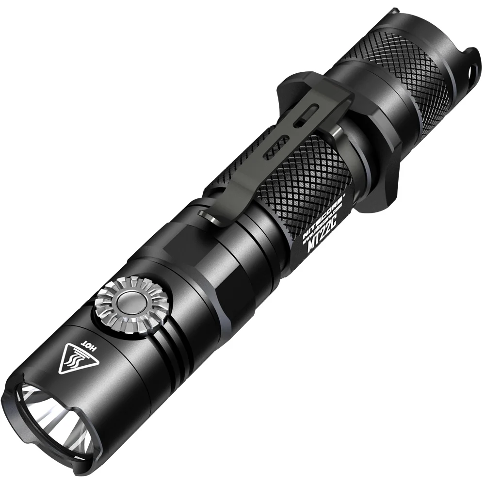 NITECORE MT22C поворотный переключатель фонарик CREE XP-L HD V6 max 1000 люмен луч бросок 185 М Спорт на открытом воздухе тактический фонарь - Испускаемый цвет: MT22C