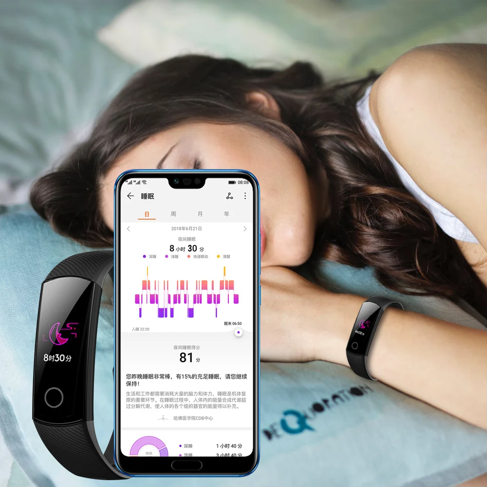 Оригинальные Смарт-часы huawei Honor Band 5, фитнес-трекер, умный браслет, Профессиональные Водонепроницаемые спортивные Смарт-часы