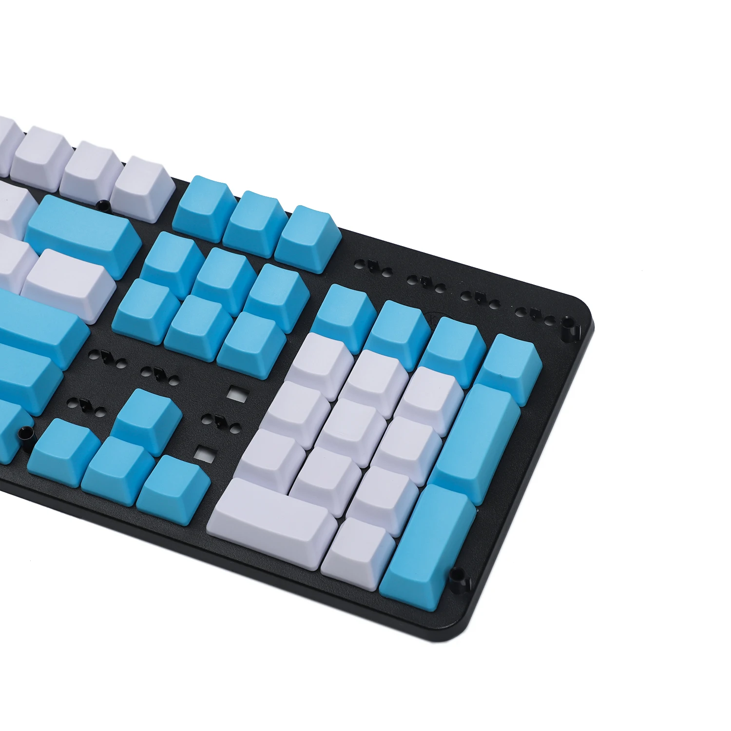 Teclado Gaming mecânica, em branco, 108, 104