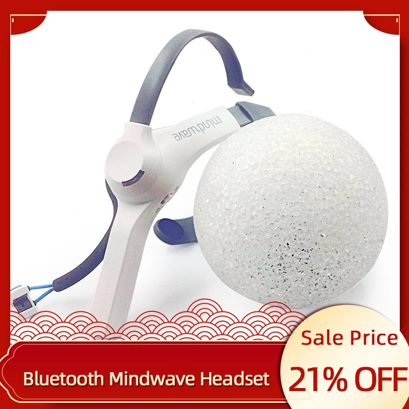 Fone de Ouvido Atenção e Meditação Dispositivos de Feedback Neuro para Arduino Mindwave Bluetooth Móvel Eletrodo Seco Eeg Controlador