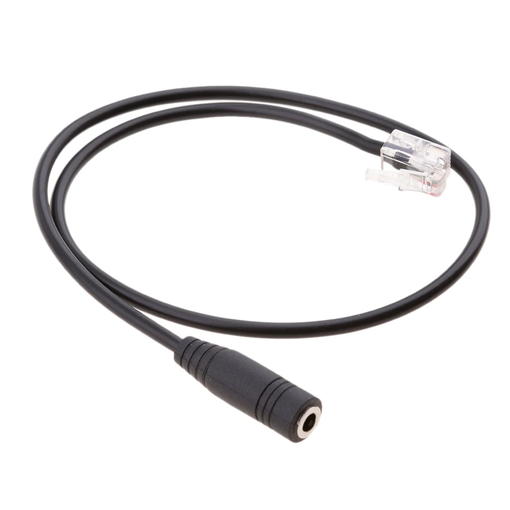 

RJ11 Jack dual socket Outlet Modular And 3.5mm Female To RJ9 Male Plug