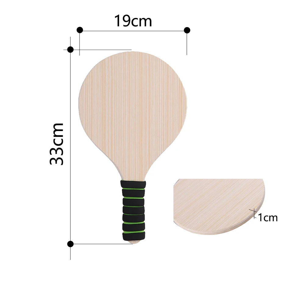 Набор ракеток весло мяч пена ручки аксессуары дети взрослые игры в пинг-понг крикет противоскользящие открытый бадминтон Деревянный Пляж