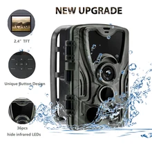 Беспроводная охотничья камера HC801A 16MP 1080P ночная версия игры Дикая камера s фото ловушки Дикая камера наблюдения