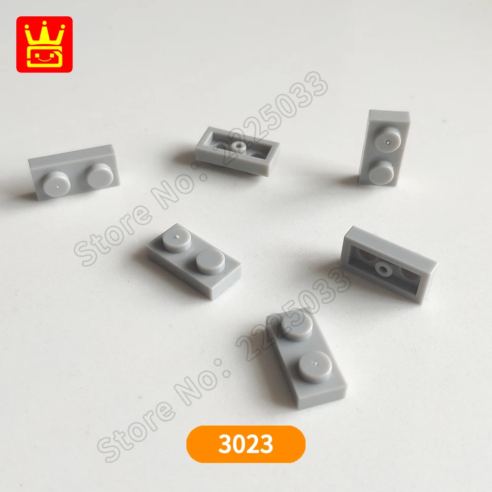 

Bricks Part 3023 Plate 1 x 2 Alternate No 6225,28653 MOC DIY Building Blocks Fit lego Educational Technic Toys gift