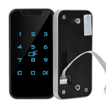 

953M1 Touch Keypad Cabinet Battery Powered Digital Security Password Lock Anti Theft Wardrobes Durable Electronic Smart Drawers