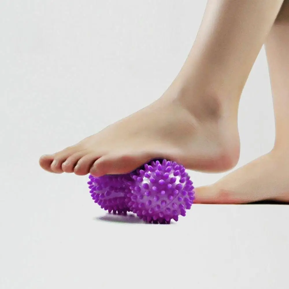 1pcs Peanut Massage Ball Spiky Relief Muscle Aches Stress Peanut Ball Therapy Healthcare Gym Muscle Relex Device Soft fitness