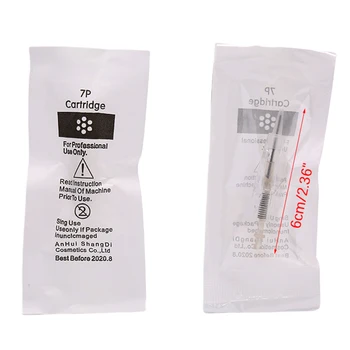 

10Pcs Disposable Tattoo Cartridge Needles Eyebrow Needle Sterilized Rotary Needle Cartridges Microneedle Makeup Tattoo Needle