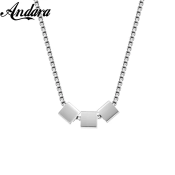 

New Style 925 Silver Necklace Fashion Simple Necklace Woman Jewelry Wedding Wedding Gift