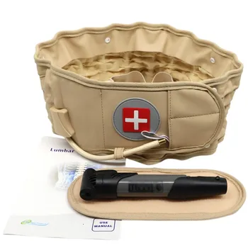 

Back Decompression Waist Belt Back Massager Back Pain Relief Lumbar Inflatable Traction Belt Air Waist Support Brace