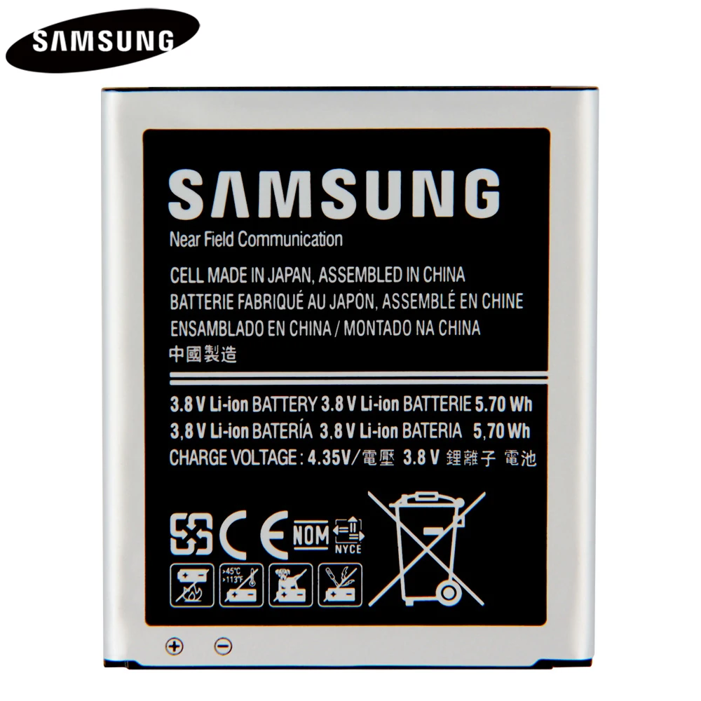 Оригинальная батарея для Galaxy EB BG313BBE J1 Mini Prime ACE 3 4 Lite /Neo G313H M S7272 S7898 SM J106F G318H