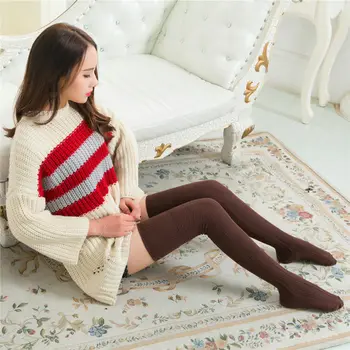 

autumn and winter Japanese Lengthened Twist Stockings