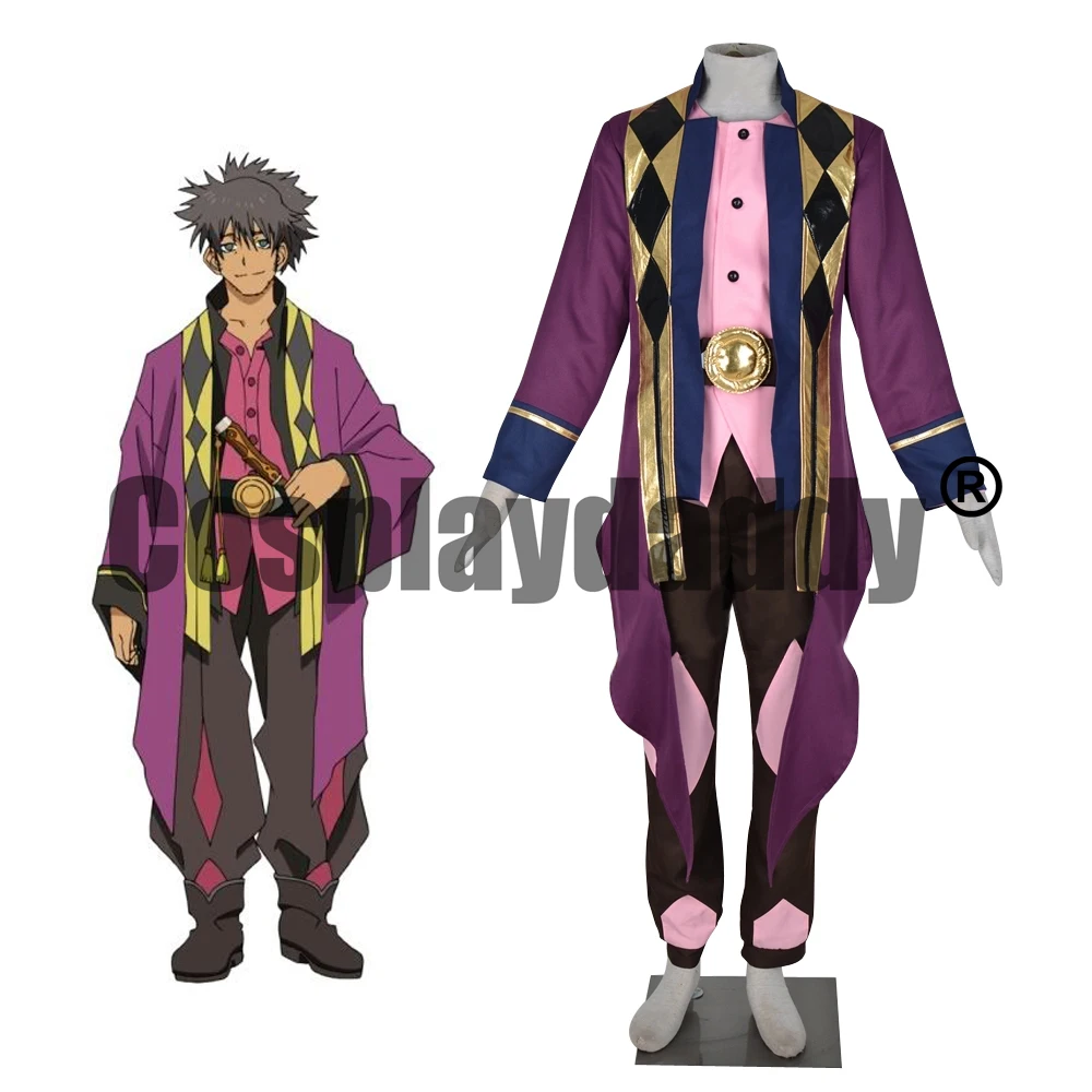 

Tales of Vesperia Enforcing One's Justice Raven Damuron Atomais Schwann Oltorain Uniform Outfit Game Cosplay Costume F006