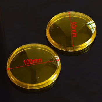 

2pcs/set 100X93mm Oval Fog Lamp Lights Plastic Cover For Toyota Corolla Avensis Camry Ractis Verso RAV 4 2003-2014
