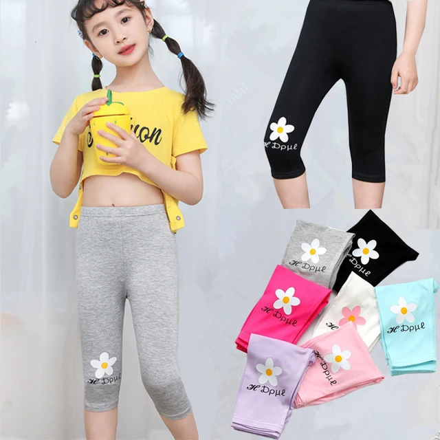 Summer Leggings Girls Candy Colors  Summer Clothes Baby Trousers - Kids  Pants - Aliexpress