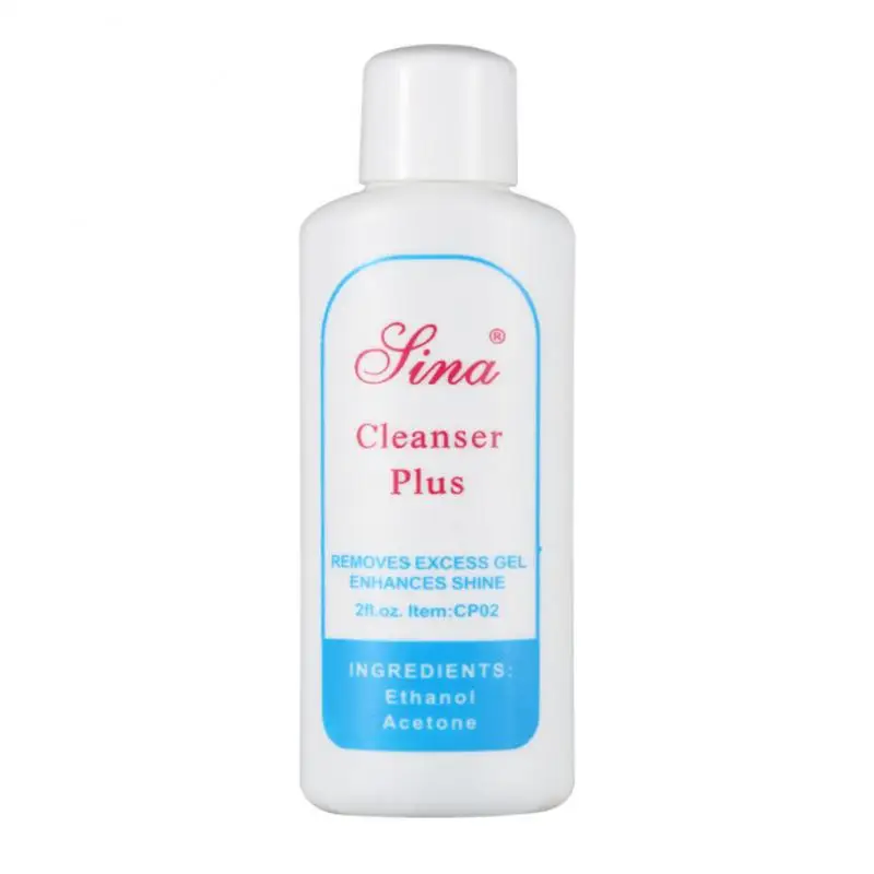 

1Pc UV Gel Polish Excess Remover 60ML Cleanser Plus Liquid Surface Sticky Layer Residue Nail Art Acrylic Clean Degreaser TSLM2