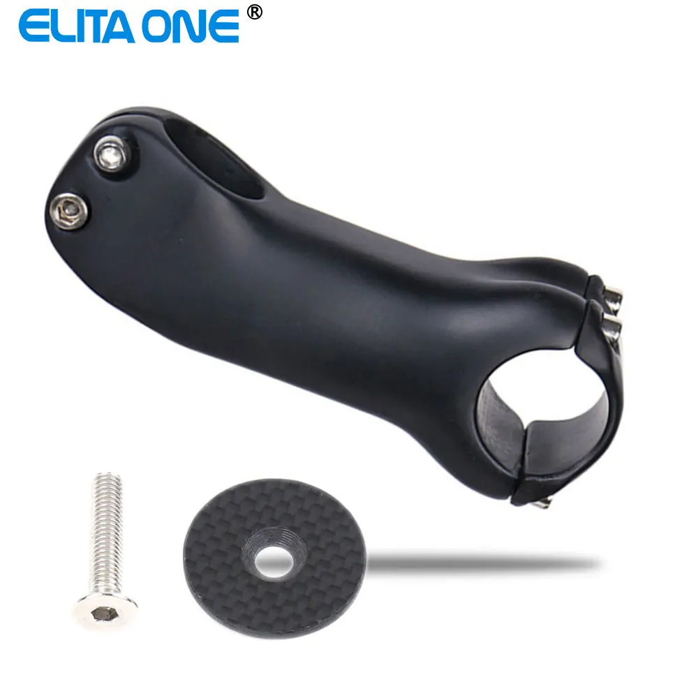 ELITA один углеродный MTB вынос руля UD 6 °/17 °-70/80/90/100/110/120/130 дорожный Руль Горный велосипед из углеродного волокна стержня 31,8