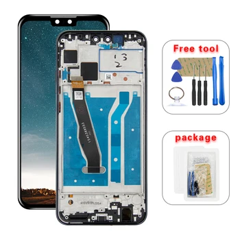

For Huawei Y9 2019 LCD Display Touch Screen Digitizer Glass Assembly with Frame