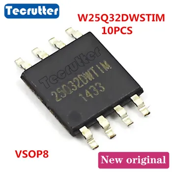 

10PCS W25Q32DWSTIM 25Q32DWTIM VSOP8 4MB 32Mbit 25Q32 1.8V SPI NOR FLASH