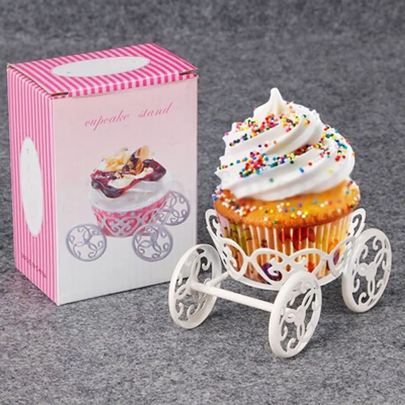 Wheel Cupcake Stand Cake Rack Dessert Wedding Metal Creative Muffin Party Supplies | Дом и сад