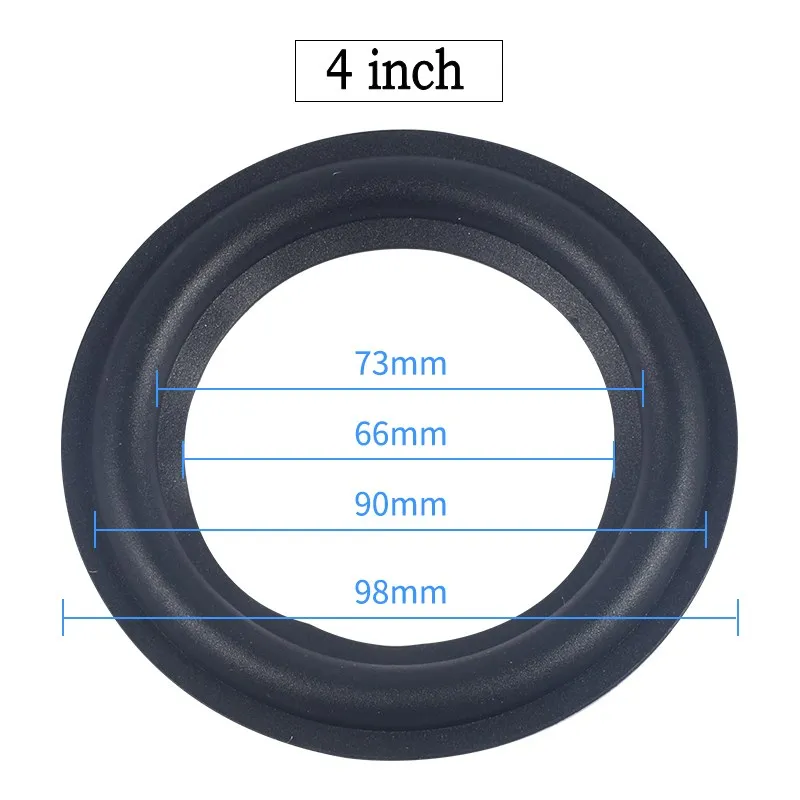 2 шт. динамик резиновая объемная подвеска край губка Ремонт Аксессуары для 4/5/6,5/8/10/обрамление динамика сабвуфер низкочастотный динамик