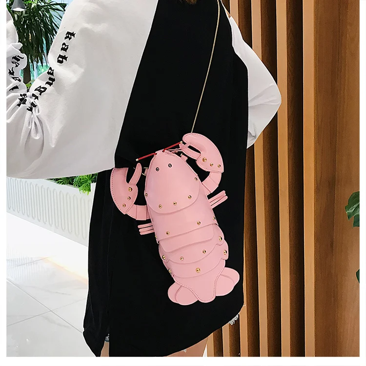 Harajuku Lobster Crossbody Shoulder Bag - 7 - Kawaii Mix