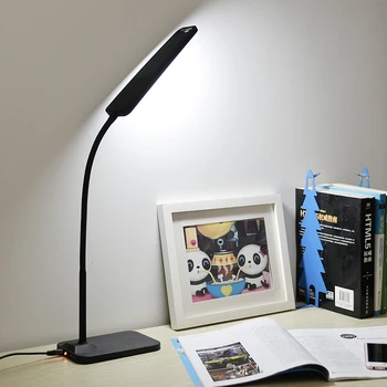 

LED USB Touch Dimming Desk Lamp Eye Protection Working Reading Recharageable Table Lamp 360° Folding Led Light 3 Colors