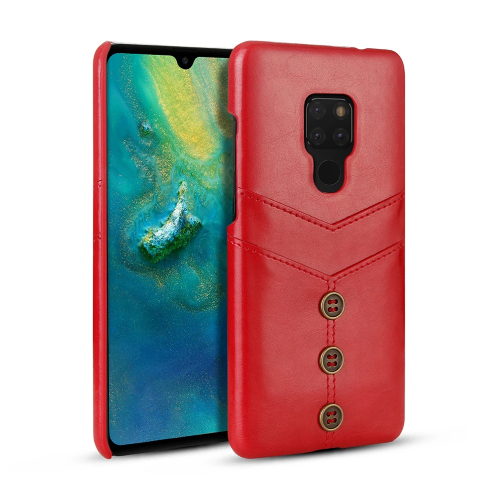 PU защитный чехол для телефона iphone XI Max XIR XS для samsung Note10/10+ 5G для huawei mate 20 P30 Pro P30Lite задняя крышка для карты
