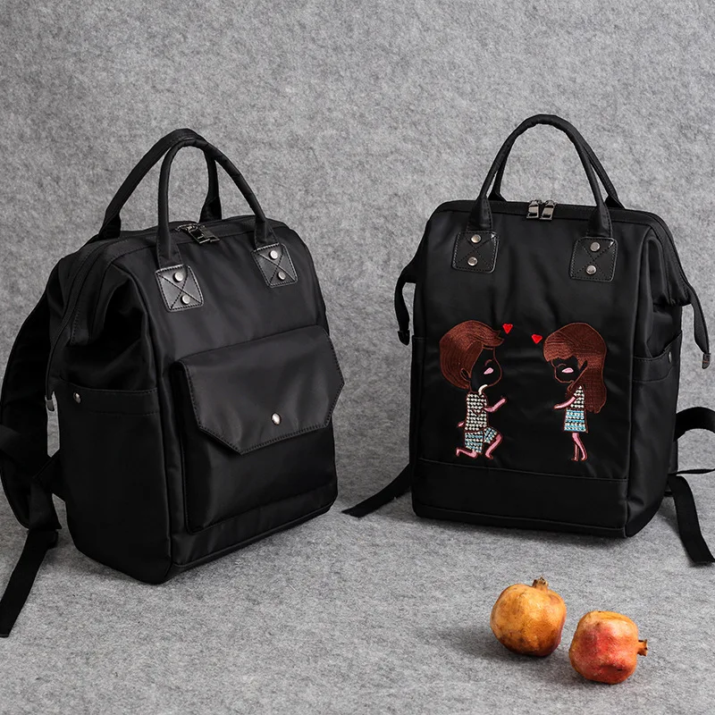 

2019 new JIULIN Mummy bag multi-function large capacity mother and child trend backpack