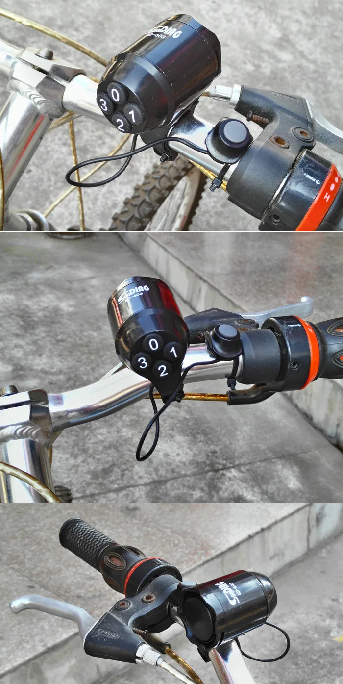 Sunding Sd-603 велосипедный электронный сигнал тревоги звонок для горного велосипеда ездовое оборудование аксессуары