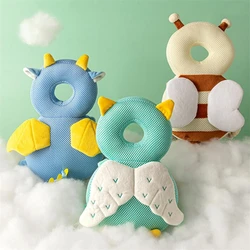 1-3T Toddler Baby Head Protector Safety Pad Cushion Back Prevent Injured Angel Bee Cartoon Security Pillows